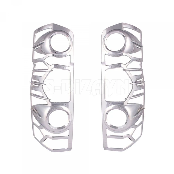 S-Dizayn Mercedes Sprinter Stop Çerçevesi 2 Prç. Abs. Krom 2006-2013 ürün görseli