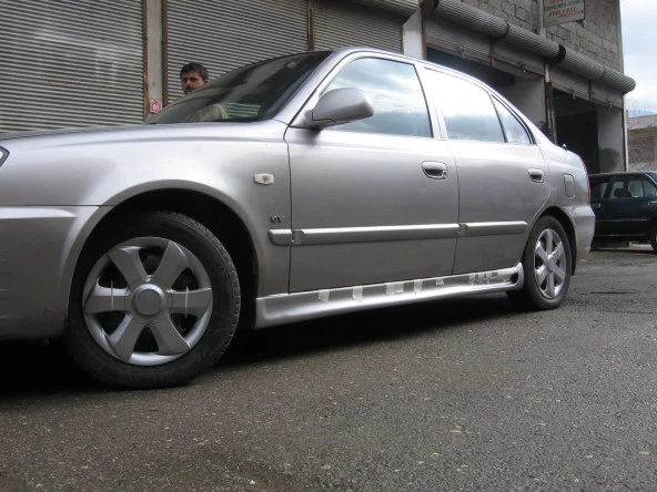 Hyundai Accent 2 Yan Marşpiyel Boyalı - 1