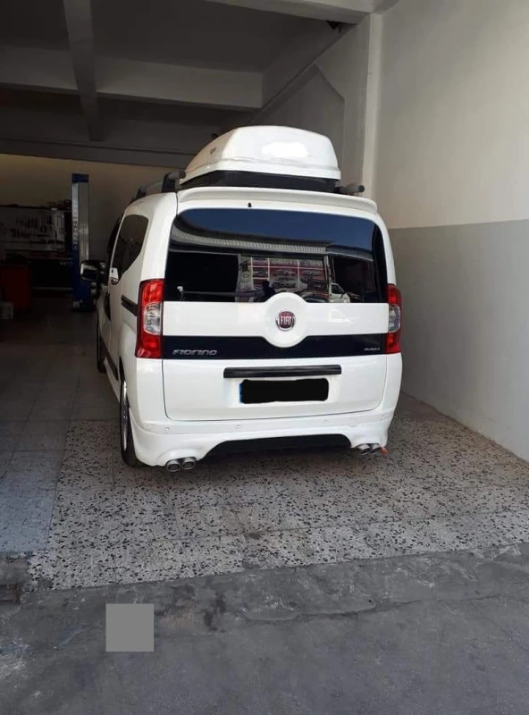 Fiat Fiorino Xm Difüzörlü Arka Karlık Boyalı