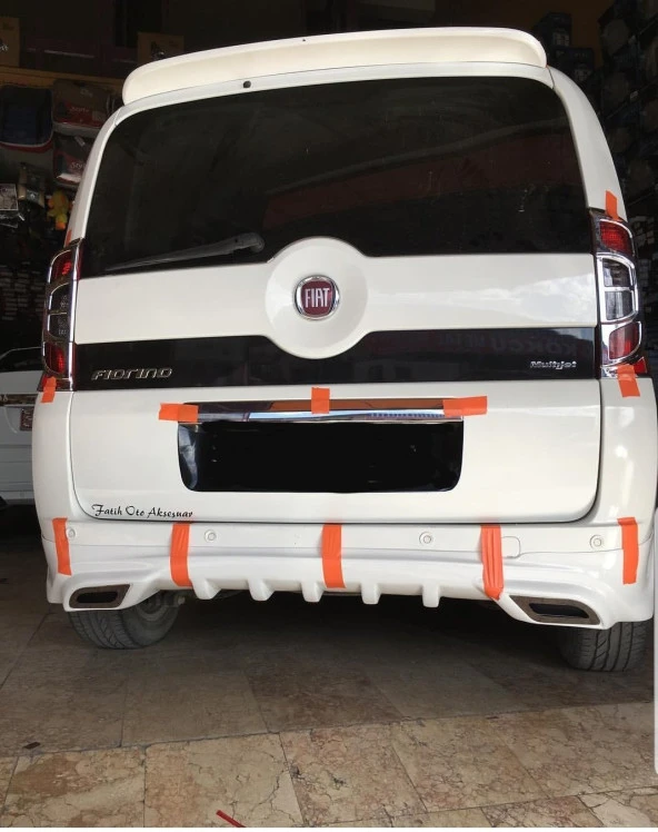 Fiat Fiorino X Difüzörlü Arka Karlık Boyalı - 1