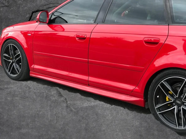 Audi A3 Hatchback R Yan Marşpiyel Boyalı 2005-2012 Arası - 1