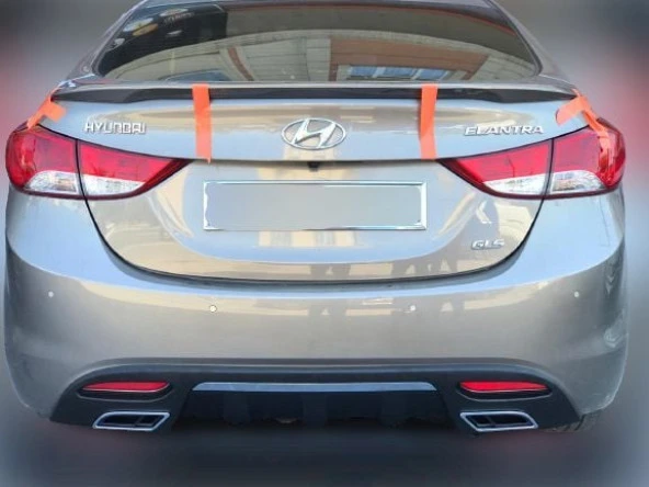 Hyundai Elantra 2011-2015 Boyalı Anatomik Spoiler