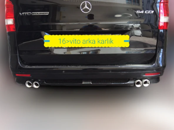 Mercedes Vito 2016 - Ön Ek & Arka Ek & Yan Marşpiyel & Spoiler - 3