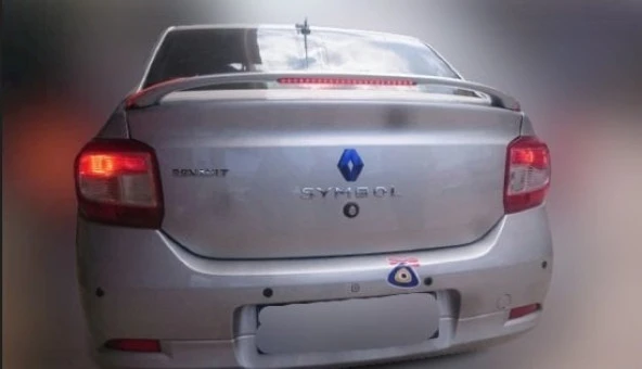 Renault Clio 4 Sedan Spoiler Boyalı