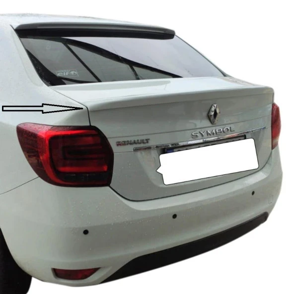 Renault Clio 4 Sedan Anatomik Spoiler
