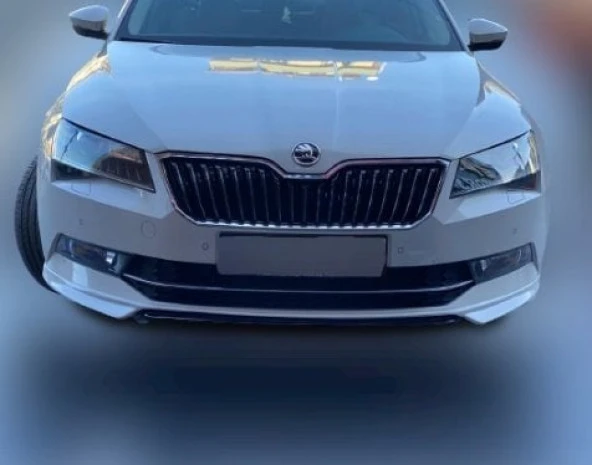 Skoda Süper B 2016-2019 Ön Tampon Eki - 2