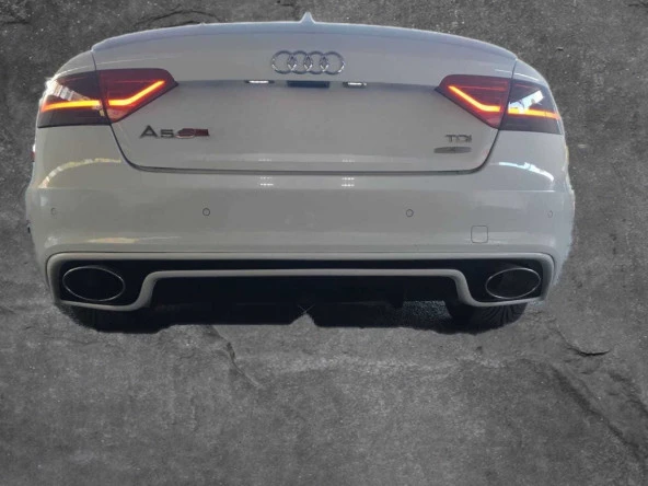 Audi A5 Difüzör Boyalı (Makyajlı Kasa İçin Uygundur) - 1