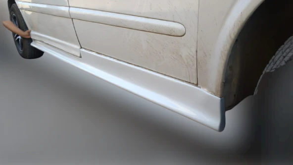 Mercedes Vito 2004-2015 Spoiler & Yan Marşpiyel & Ön Ek &Arka... - Resim 2