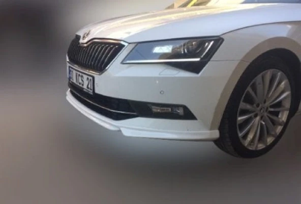 Skoda Süper B 2016-2019 Ön Tampon Eki - 4