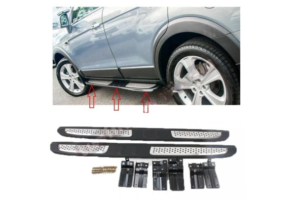 Chevrolet Captiva Uyumlu -2006 Yan Basamak Koruma Side Step Oem Style