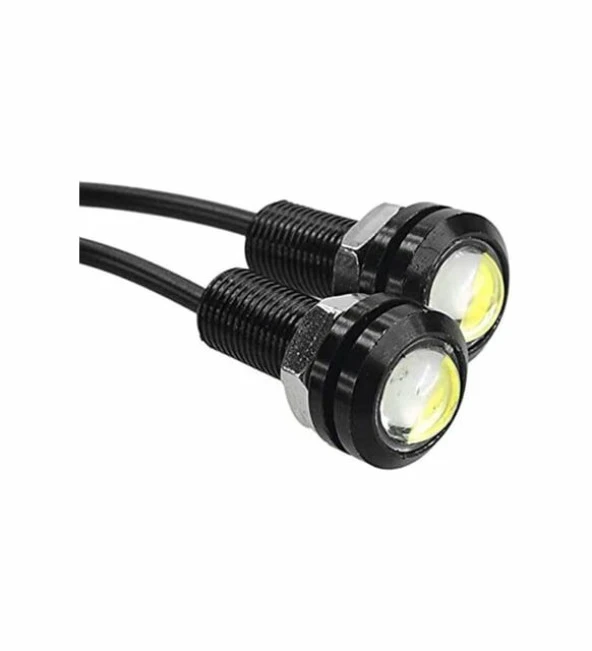 Ayna Altı Uyumlu LED Kartal Göz LED 2'Li Beyaz LED Aynı Gün Kargo - Resim 3