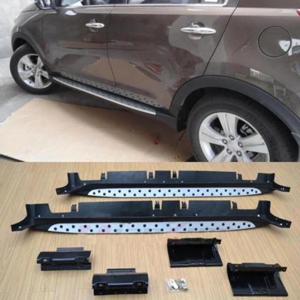 Kia Sportage Uyumlu 2010 2014 Yan Basamak Koruma Side Step Bmw Style