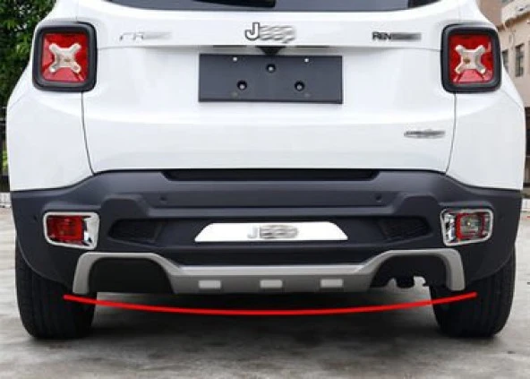 Jeep Renegade 2014 2017 Ön Arka Tampon Koruyucu Difüzör - 2