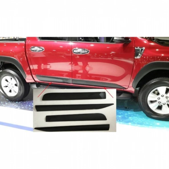 Toyota Hilux Revo 2015-2019 Kapı Altı Dodiği Kapı Kaplama Küçük - 2