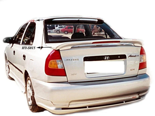Hyundai Accent(00-05) Spoiler Bagaj Yüksek (Işıklı)(00-03)