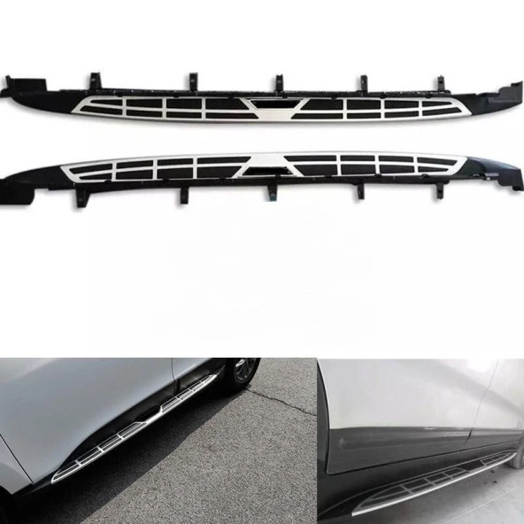 Kia Sorento Uyumlu 2014-2017 Yan Basamak Side Step Oem Square Style Drs