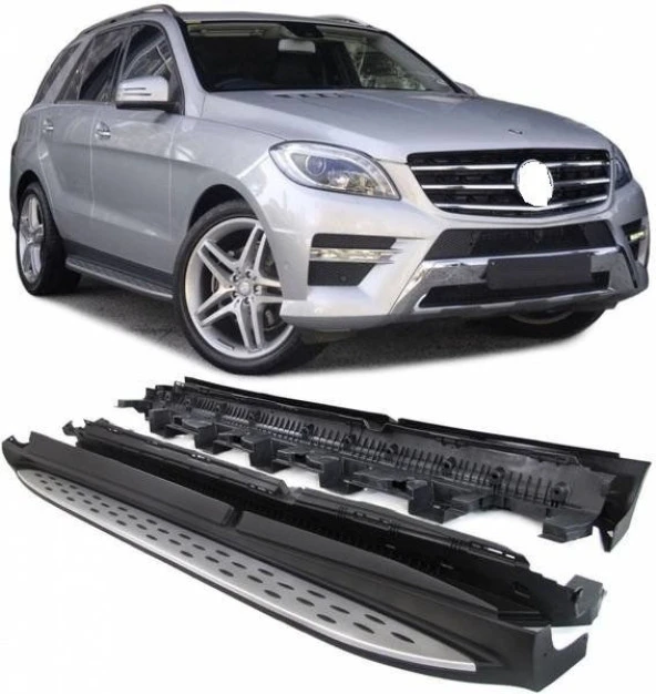 Mercedes Ml Uyumlu W166 Yan Basamak -2012 Side Step Bmw Style