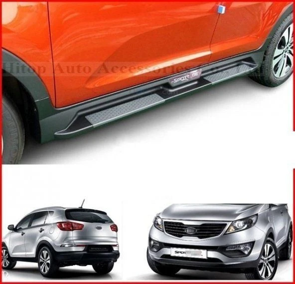 Kia Sportage Uyumlu Yan Basamak 2010 2014 Oto Basamak Side Step Oem Style