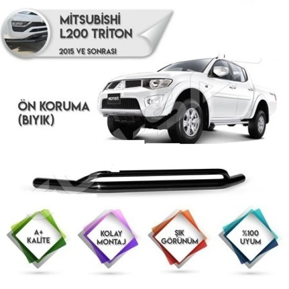 Mitsubishi L200 Koruma Ön Korum Barı Drs 4X4 Tunıng Drs 4X4 Tuning