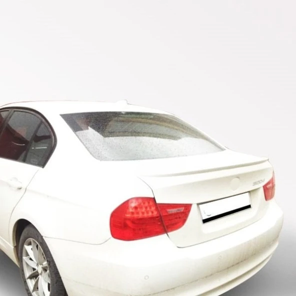 Bmw E90 3 Seri Spoiler Bagaj Gt ABS 2005-2011 Model Siyah Boyalı