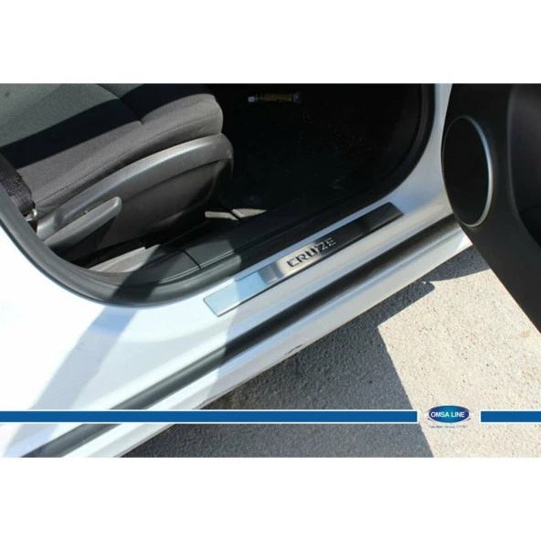 Chevrolet Cruze Krom Kapı Eşiği 4 Parça Çelik 2009 Ve Sonrası - Resim 2