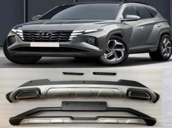 Hyundai Tucson Ön Arka Difüzör 2021 + Ön Arka Koruma