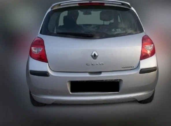 Renault Clio 3 Hatchback Spoiler Boyalı