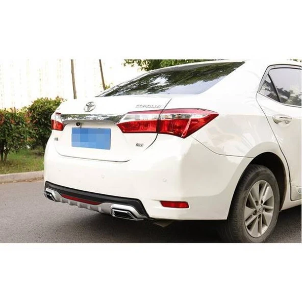 Toyota Corolla Difüzör 2013-2018 İthal Amg Difüzör - 4