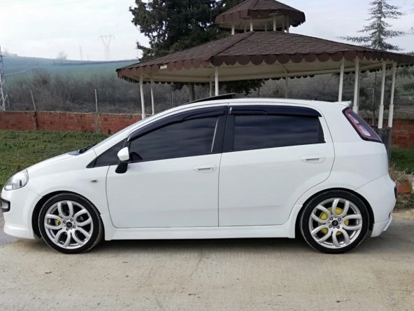 Fiat Punto Yan Marşpiyel Boyalı