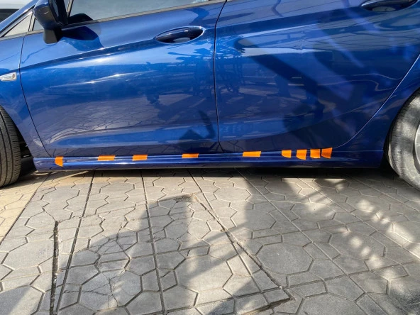 Opel Astra K Yan Marşpiyel Boyalı 2015-