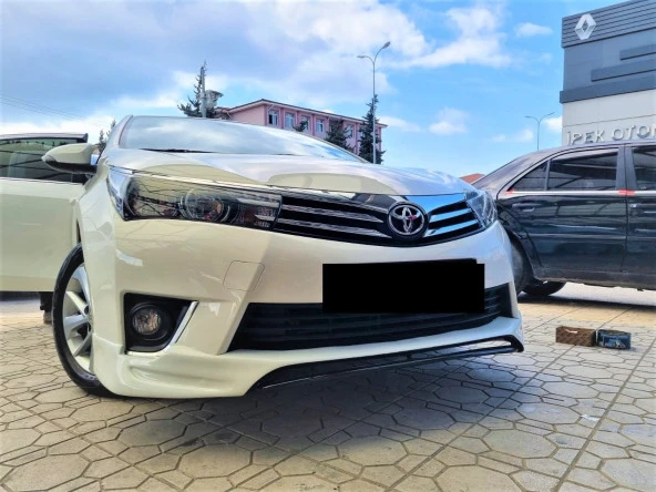 Toyota Corolla Ön Tampon Eki 2013-2015 Arası Düz Kasa - Resim 2