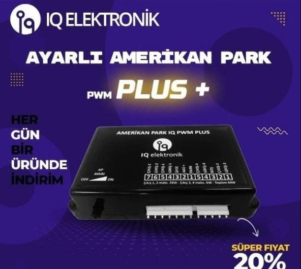 Amerikan Park Iq Pwm Plus 4 Çıkış Çamurluk Ve Ayna Dahil 1.Sınıf - 4