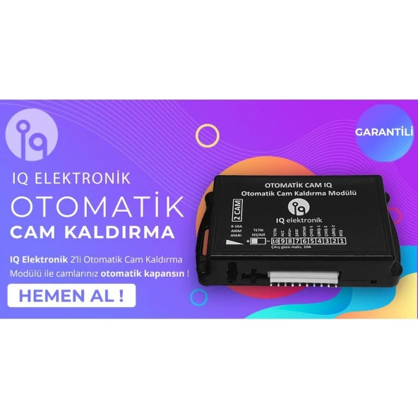 Cam Kaldırma Modülü 2 Cam Termikli Iq - 3