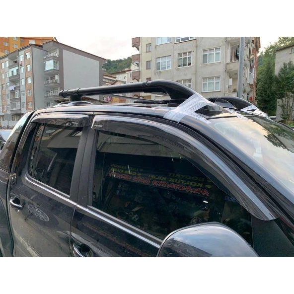 Volkswagen Amarok Benekli Cam Rüzgarlık 4 Lü Set (Yazısız)