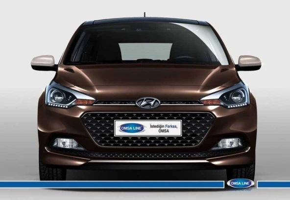 Hyundai İ20 Krom Ön Tampon Çıtası 2014 Ve Sonrası - 2