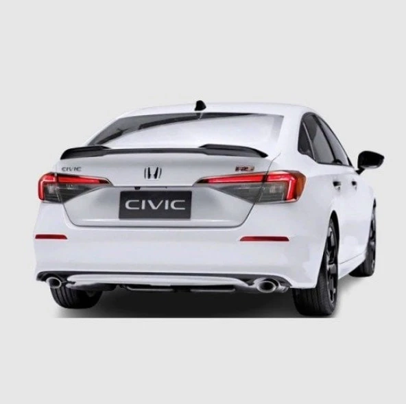 2022 Civic Rs Spoiler - Piano Black (Parlak Siyah)