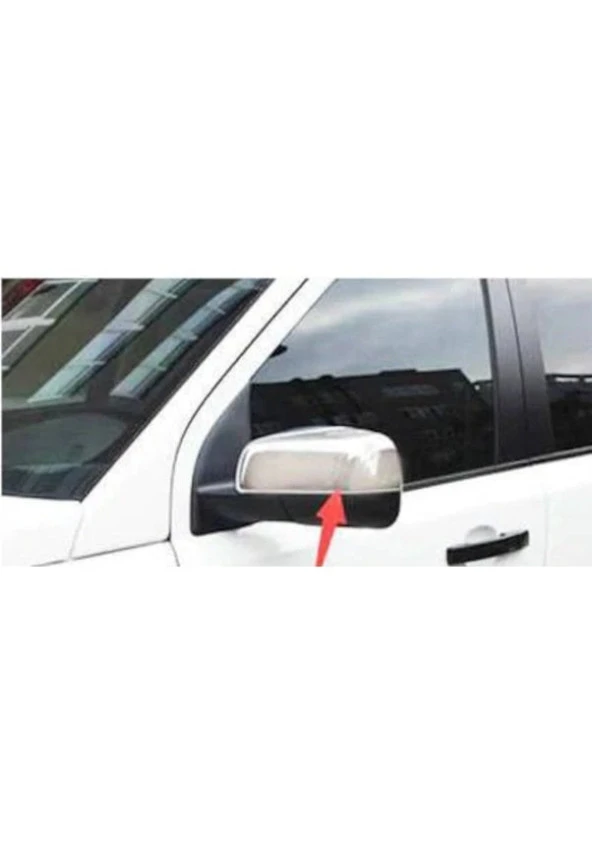 Range Rover L322 2002 Sonrası Ayna Kapağı Metal Paslanmaz Çelik - Resim 2