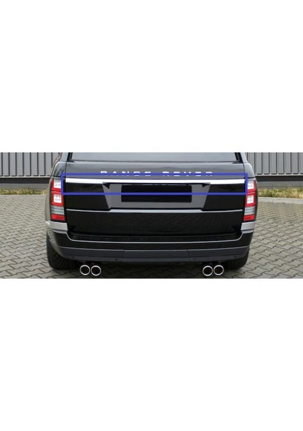 Land Rover Range Rover Sport 2013-2020 Bagaj Çıtası ABS Krom - Resim 4