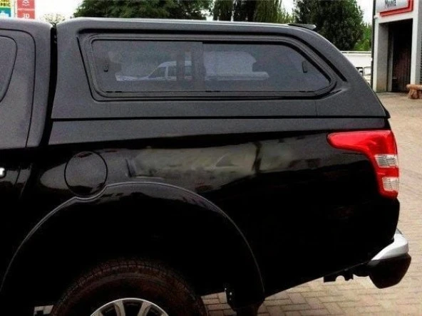 Mitsubishi L200 Camlı Kabin Aeroklas Sürgülü Yan Camlı 2015+ - 2