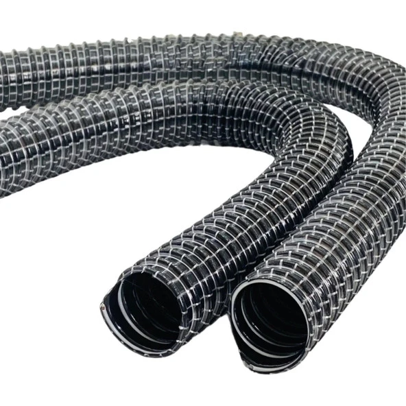 srfn ticaret (15 Metre) 38 mm Çaplı Ev-Ofis-Endüstriyel ve Ticari Süpürgeler Için Çelik Telli Hortum - Resim 2