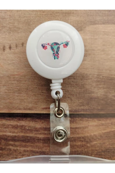Uterus Yoyo Yaka Kartlığı Yatay Dikey Kart Koruyucu - 3
