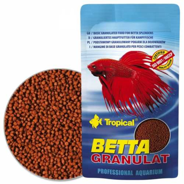 Tropical Betta Granülat 10gr Zarf