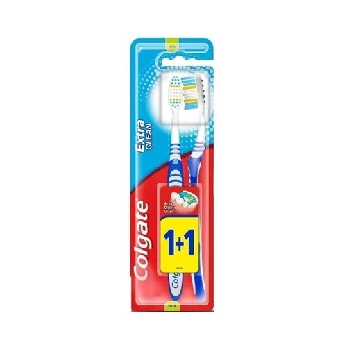 Colgate Extra Clean Med 1+1 W/ Cap