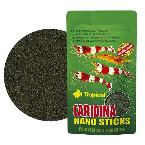 Tropical Caridina Nano Sticks  Karides Yemi 10gr Zarf