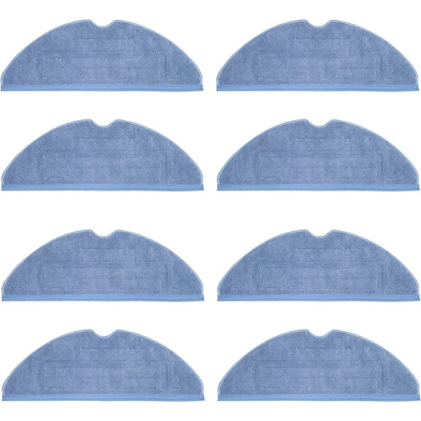 Srfn Ticaret Roborock S7 MaxV Ultra Uyumlu Mop Fiber Bez - 8 Adet ürün görseli 1