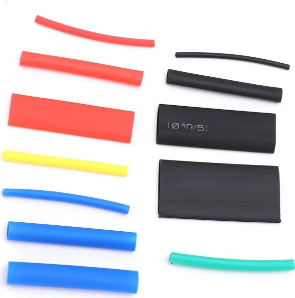 560 Parça Set Isıyla Daralan Makaron Kablo Koruyucu Kılıf Kablo Kılıfı Isı Kablo Kılıfı Kablo Koruy - 3