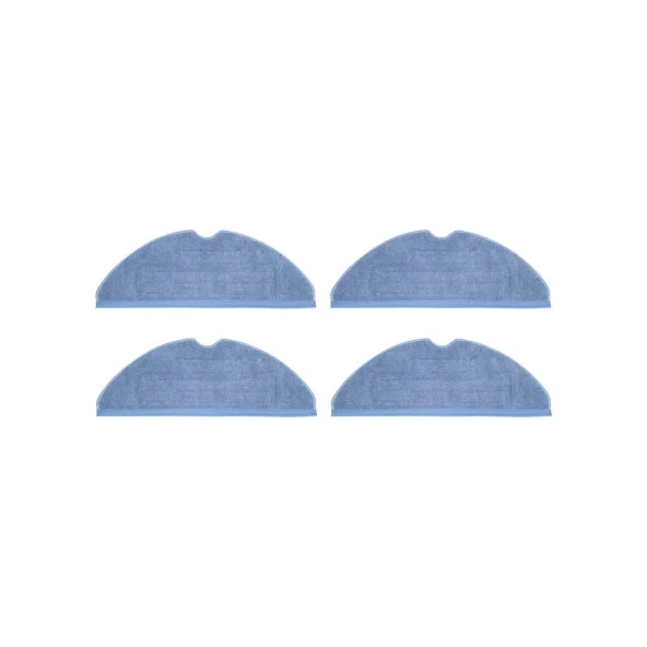 Srfn Ticaret Roborock S7 - S7 MaxV - S7 MaxV Ultra Uyumlu Mop Fiber Bez - 4 Adet ürün görseli 1