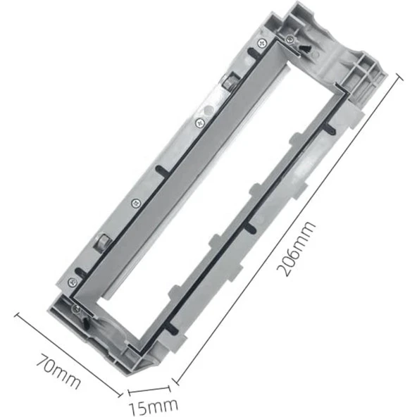 Srfn Ticaret Roborock S7 Sonic Uyumlu Ana Fırça Alt Kapağı - Beyaz - Resim 3