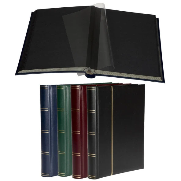 PULKO HistorY 1970 Fotoğraf Albümü, Asitsiz, Lüks, 32 Yaprak, 64 Sayfa, Siyah Zemin,