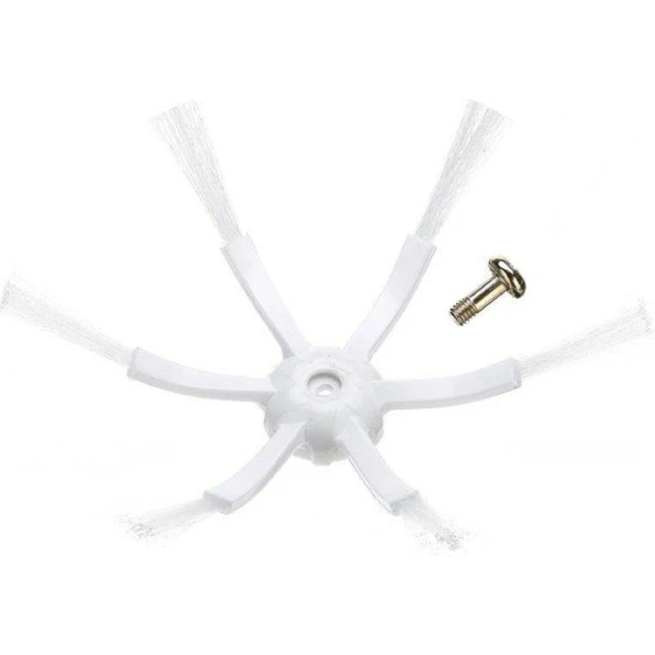 Srfn Ticaret Xiaomi Roborock S50 S51 S55 Yeni Nesil 6 Kollu Yan Fırça Seti - 5 Parça - Resim 3